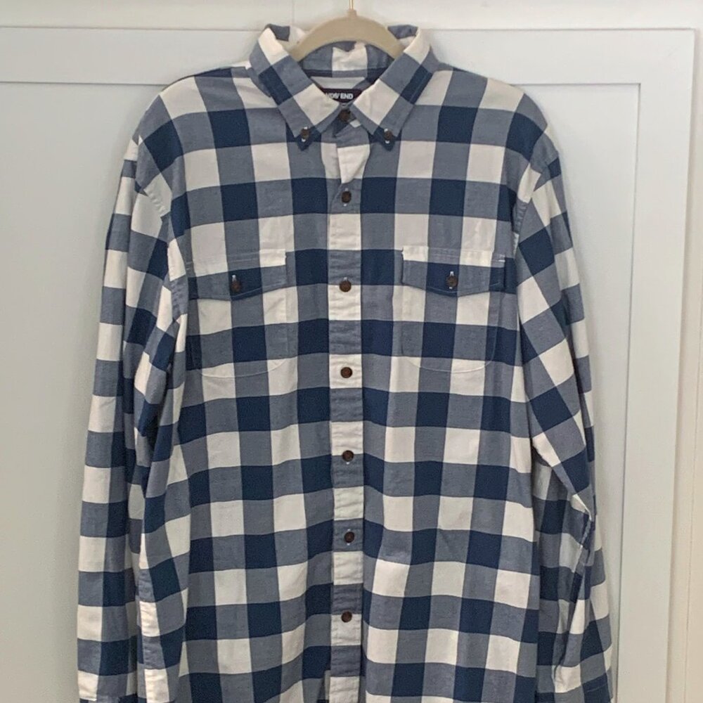 Mens L Land's End Long Sleeve Shirt